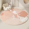 Bedroom Bedside Carpet Children's Mat Coffee Table Computer Chair Study Chair Wear-resistant Floor Mat Circular Dressing Table Carpet
