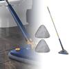 Premium Chenille Flat Mop For Efficient Hardwood Floor Cleaning Blue Or White