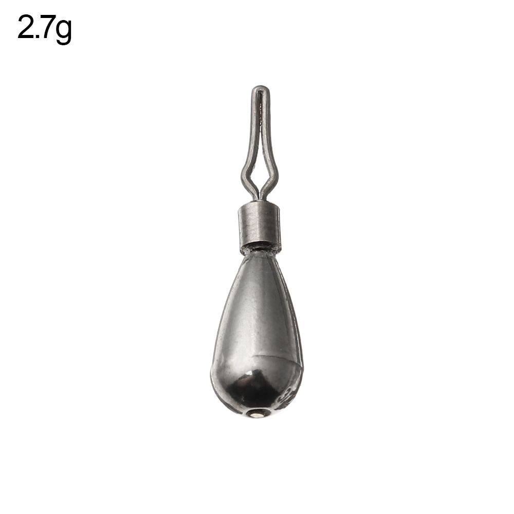 Drop Shot Weights 360 Degree Rotatable Hook Connector Line Sinkers Fishing Tungsten Fall Sinker