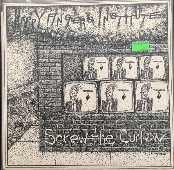 7-дюймовая пластинка HAPPY FINGERS INSTITUTE - Screw The Curfew 04 Angry Neighbor 1992 США Рок Б/у