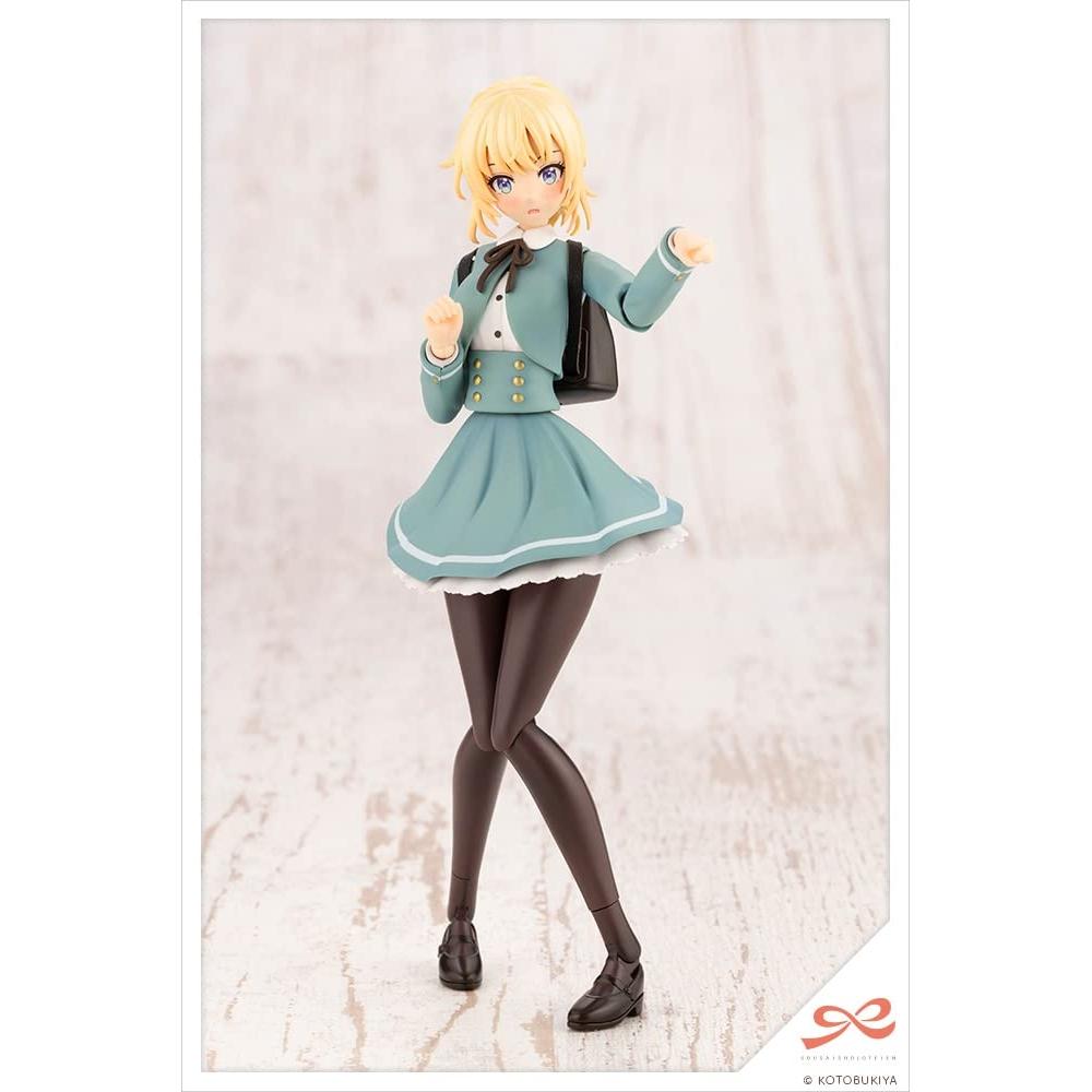 Kotobukiya Сад девочек Сосай Рицука Саэки [St.. Iris Girls' High SchoolЗимняя одежда] Рост примерно. Пластиковая модель JK010, масштаб 110, 157 мм.