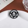 GOONIES NEVER SAY DIE! Enamel Pins Custom Skull Dagger Brooches Lapel Badges Clothes Gothic Jewelry Gift for Friends