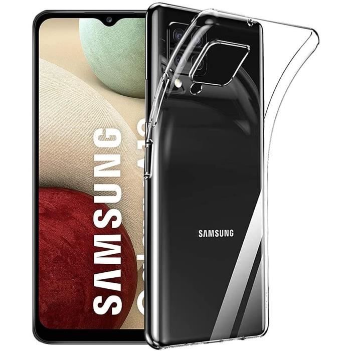 Coque de Protection - PROSHOP - pour Samsung Galaxy A12 - Coque gel souple - Transparente - Anti Choc