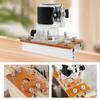 Trimming Machine Slotted Bracket Sturdy 2 In 1 Invisible Fastener Slotting Bracket Stable Wood Router Slotting Locator