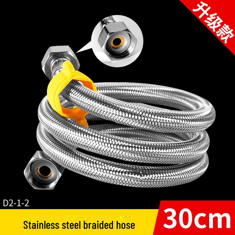 Шланг для подачи воды из стали с пластиковым покрытием для крана/обогревателя/туалета