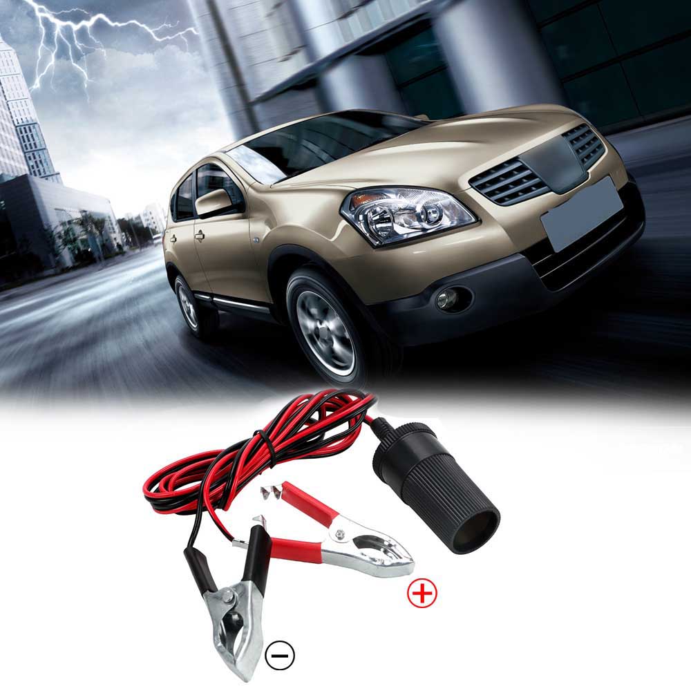 12 В автомобильный аккумуляторный зажим, зажим, гнездо для батарей, разъем для прикуривателя, адаптер для грузовика, аксессуары для мотоциклов