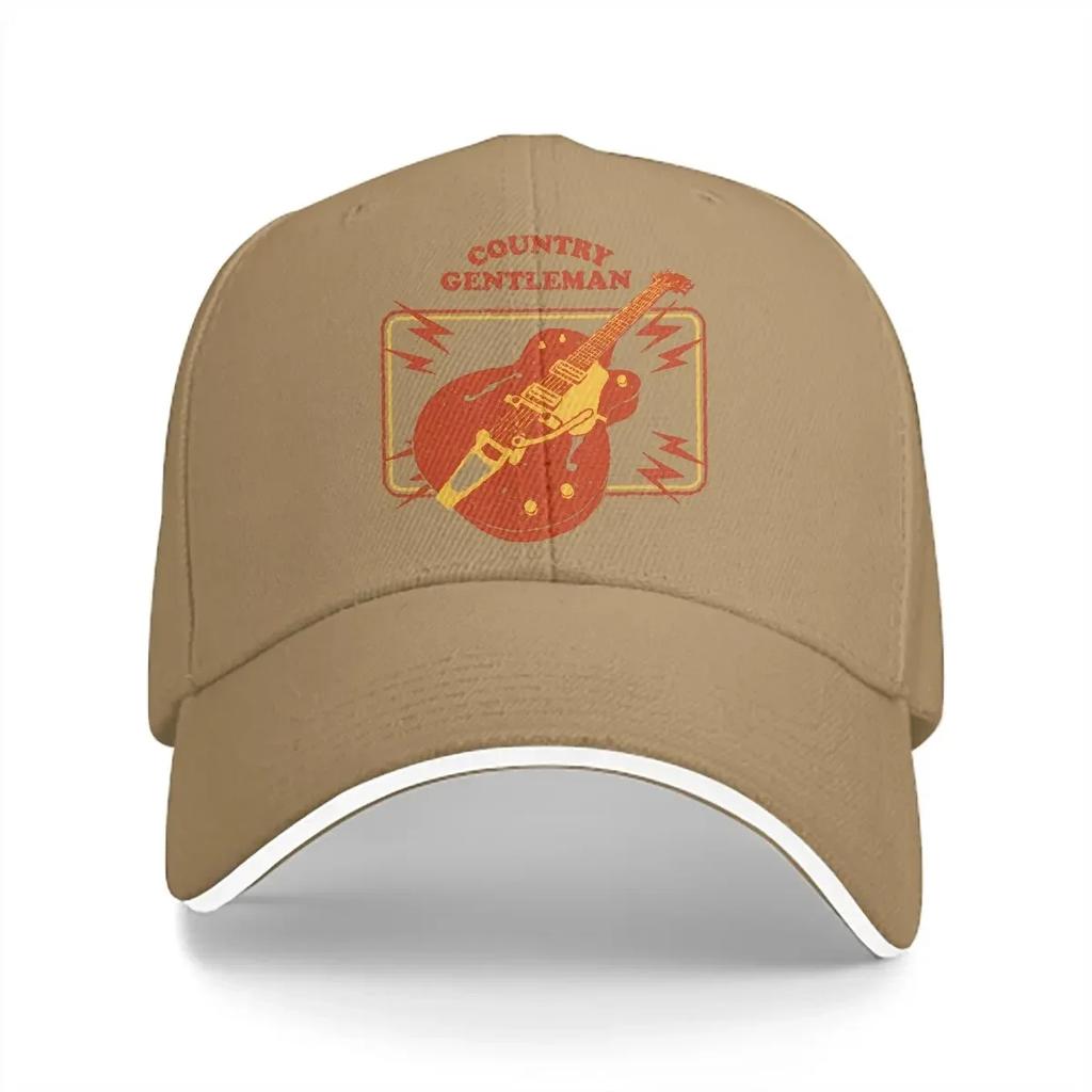 Summer Cap Sun Visor Country GentleUnisex Hip Hop Caps Guitar Lover Peaked Hats