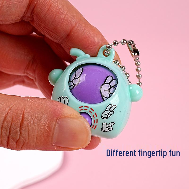 Alien Egg Keychain: Novelty Rock-Paper-Scissors Toy for Kids