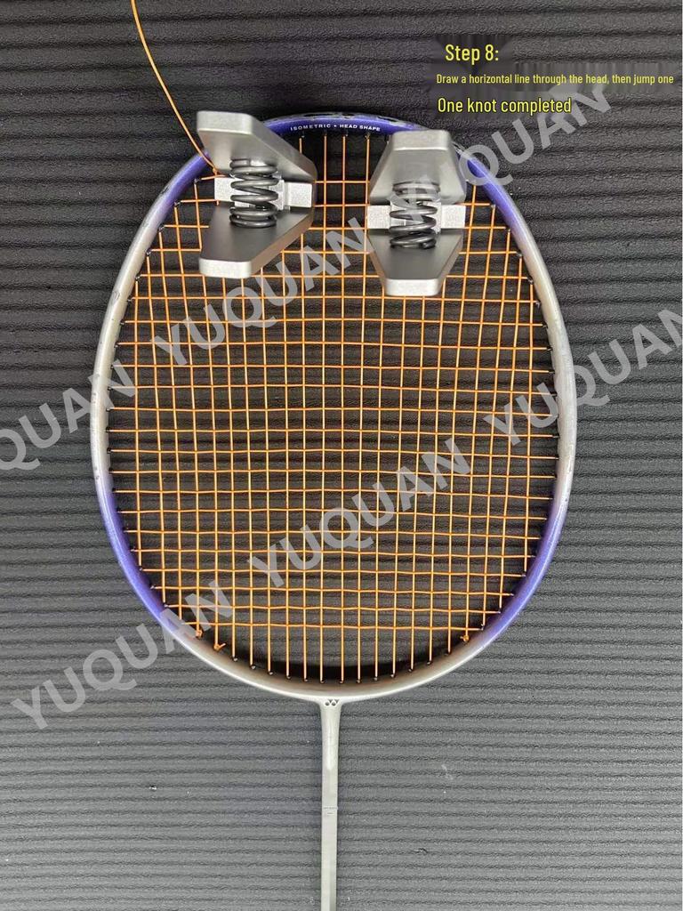 Набор инструментов для самостоятельной натяжки струн и фиксации бадминтонных ракеток