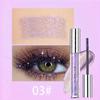 Glitter Mascara Long-Lasting Shimmer Eye Makeup Waterproof Mascara Diamond Mascara for All Skin Types Lengthening and Curling Eye Lash Mascara