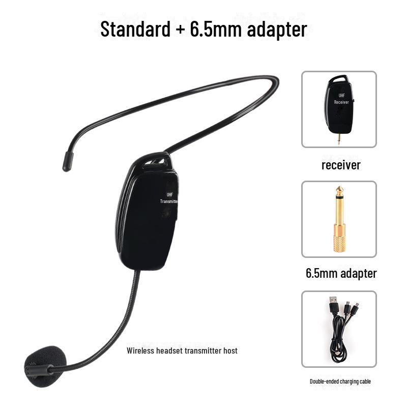 Беспроводная гарнитура с микрофоном для обучения и выступлений на открытом воздухе
