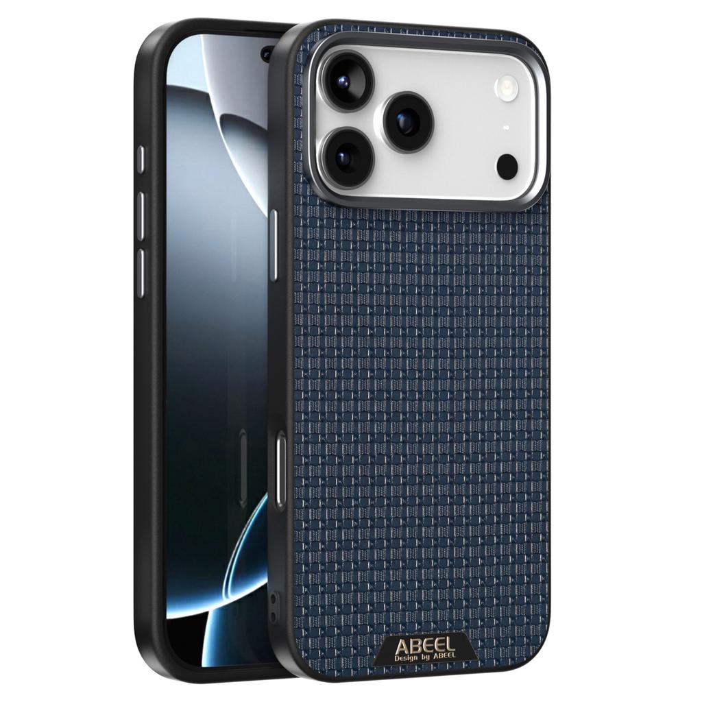 Чехол ABEEL для iPhone 17 Pro Max, совместимый с MagSafe, с текстурированной микро-тиснёной задней крышкой