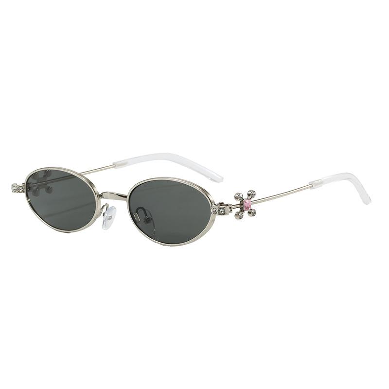 Penne Sunglasses Jewelry Collection Diamond Glasses Frame Anti-Blue Light Flat Light Tide Anti-Blue Light