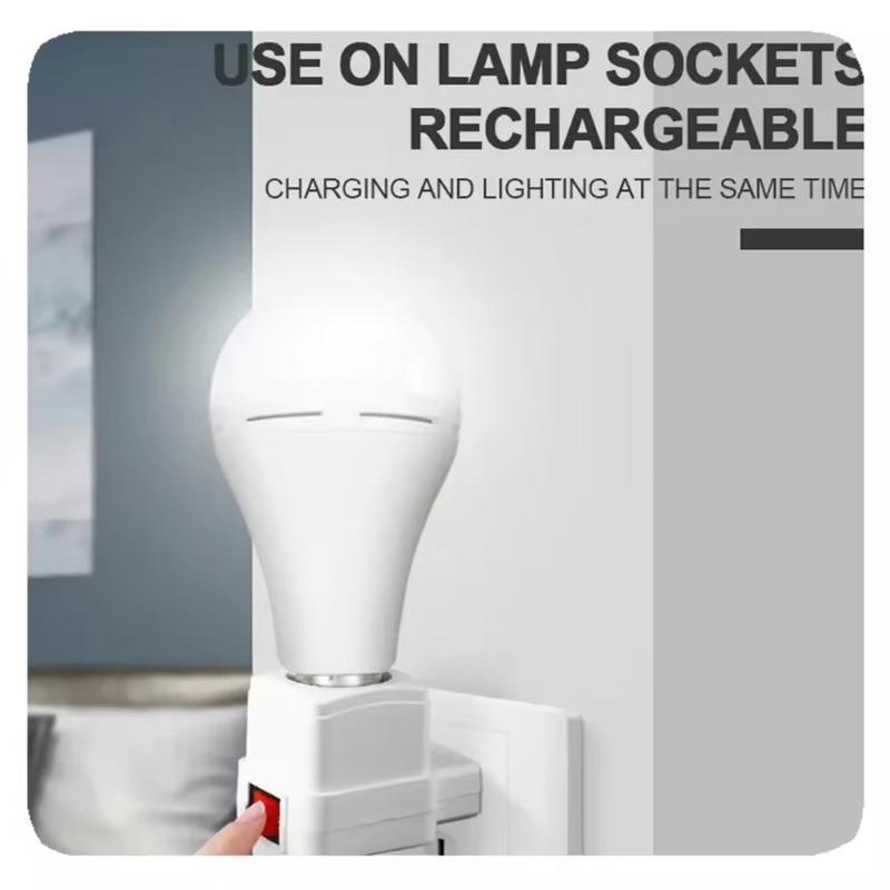 Светодиодные лампы E27 7 Вт 9 Вт 12 Вт 15 Вт перезаряжаемые высокой яркости светодиодные лампы для внутреннего и наружного освещения, кемпинга, аварийного освещения