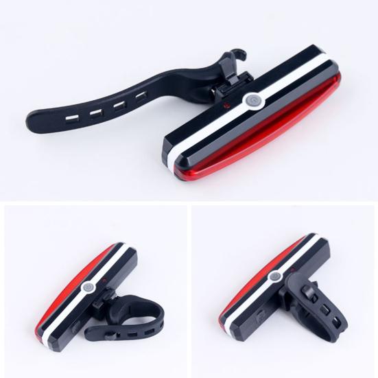 Велосипедный задний фонарь USB перезаряжаемый 6 режимов регулируемый супер яркий MTB шоссейный