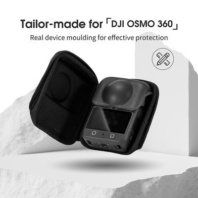 Для DJI Osmo360 ПУ Защитная сумка из ПУ износостойкая портативная защитная коробка защита от царапин маленькая сумка для хранения камеры аксессуары для камеры