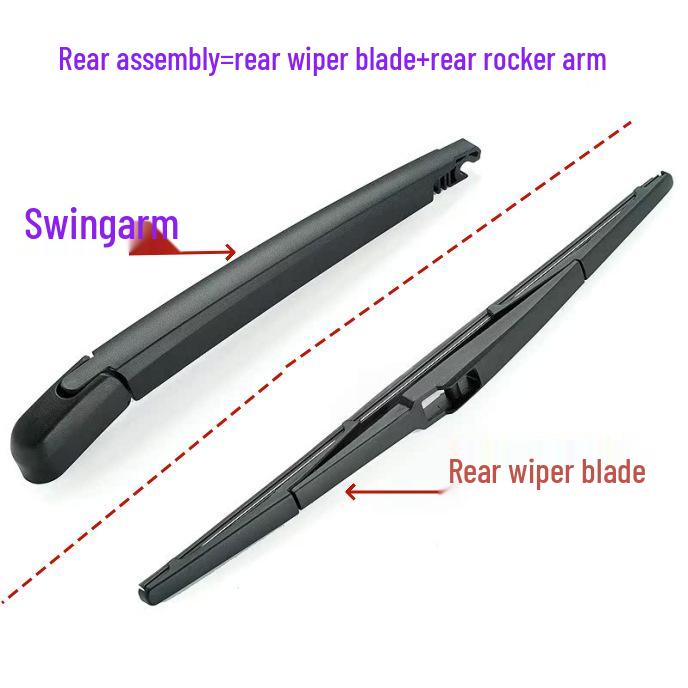 Сборка заднего дворника Hyundai Santa Fe 2006-2012