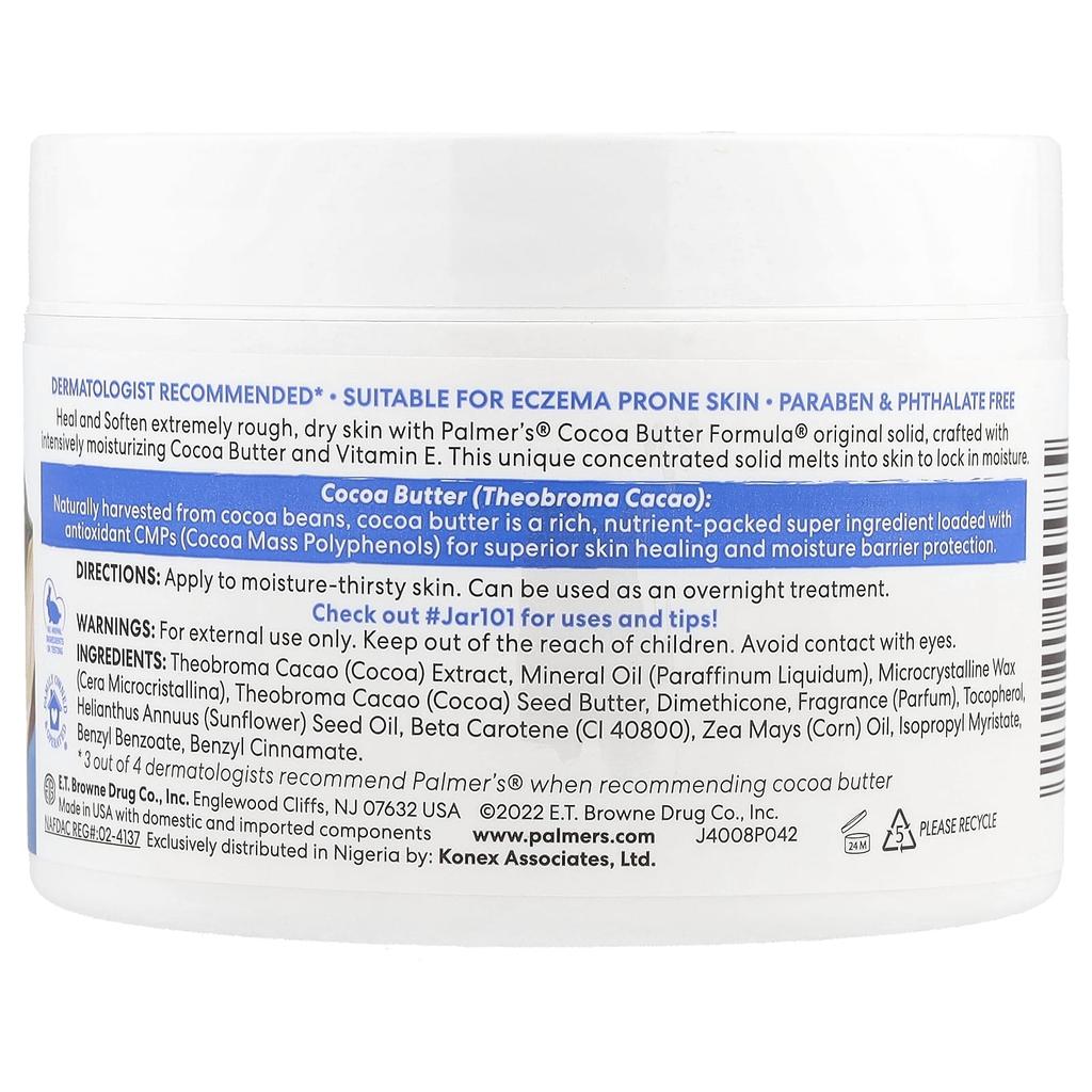 Palmer's Cocoa Butter Formula, with Vitamin E, 200G(7.25Oz)
