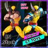 Оригинальная фигурка Ct Toys Росомаха, фигурка Дэдпула Mafex 096, фигурка Mafex138, коллекционная модель фигурок Людей Икс (комикс-версия), игрушки