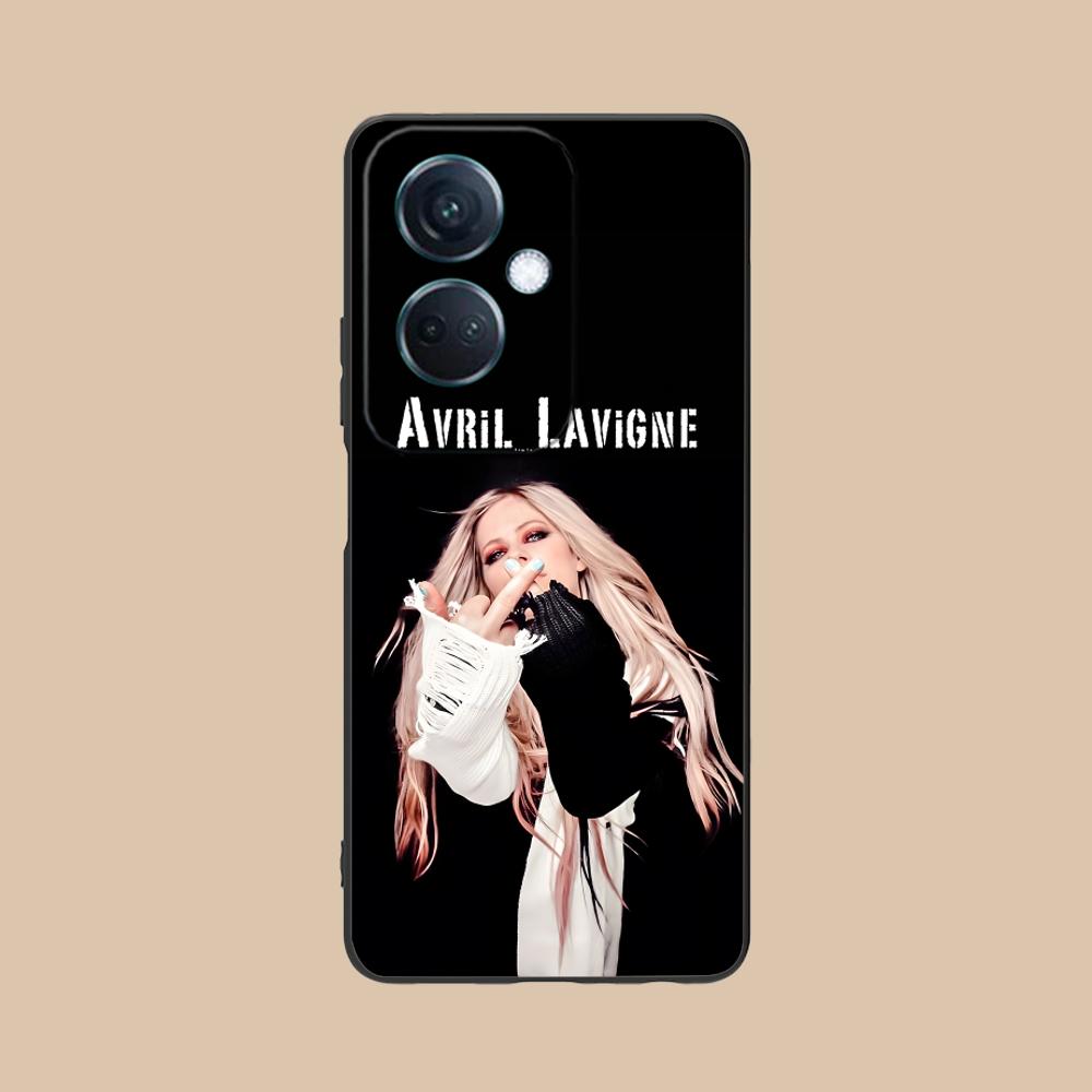 Матовый чехол из ТПУ Avril Lavigne для мобильного телефона OPPO Reno 14 13 12 11 10 9 8 7 6 5 F T Pro 5G, цветная печать