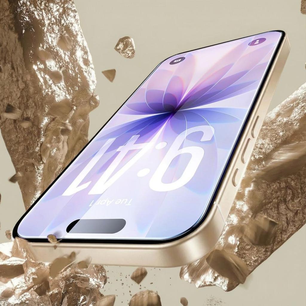 Tempered glass for iPhone 16 Pro / 17 / 17 Pro Glass Fit+ transparent - 2 pcs.
