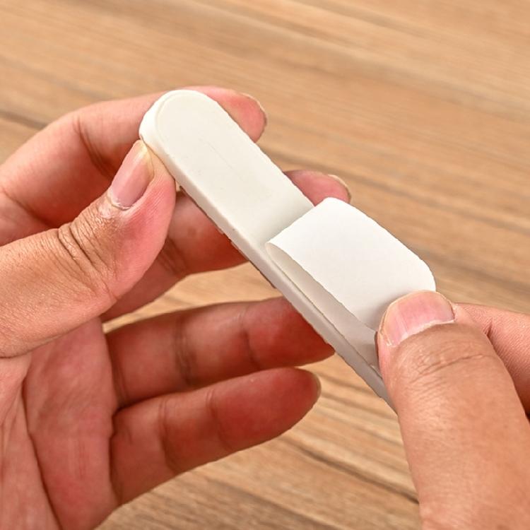 Универсальный зажим-органайзер для кабелей для всех типов USB Type-C, фиксирующее клейкое крепление на стол/стену