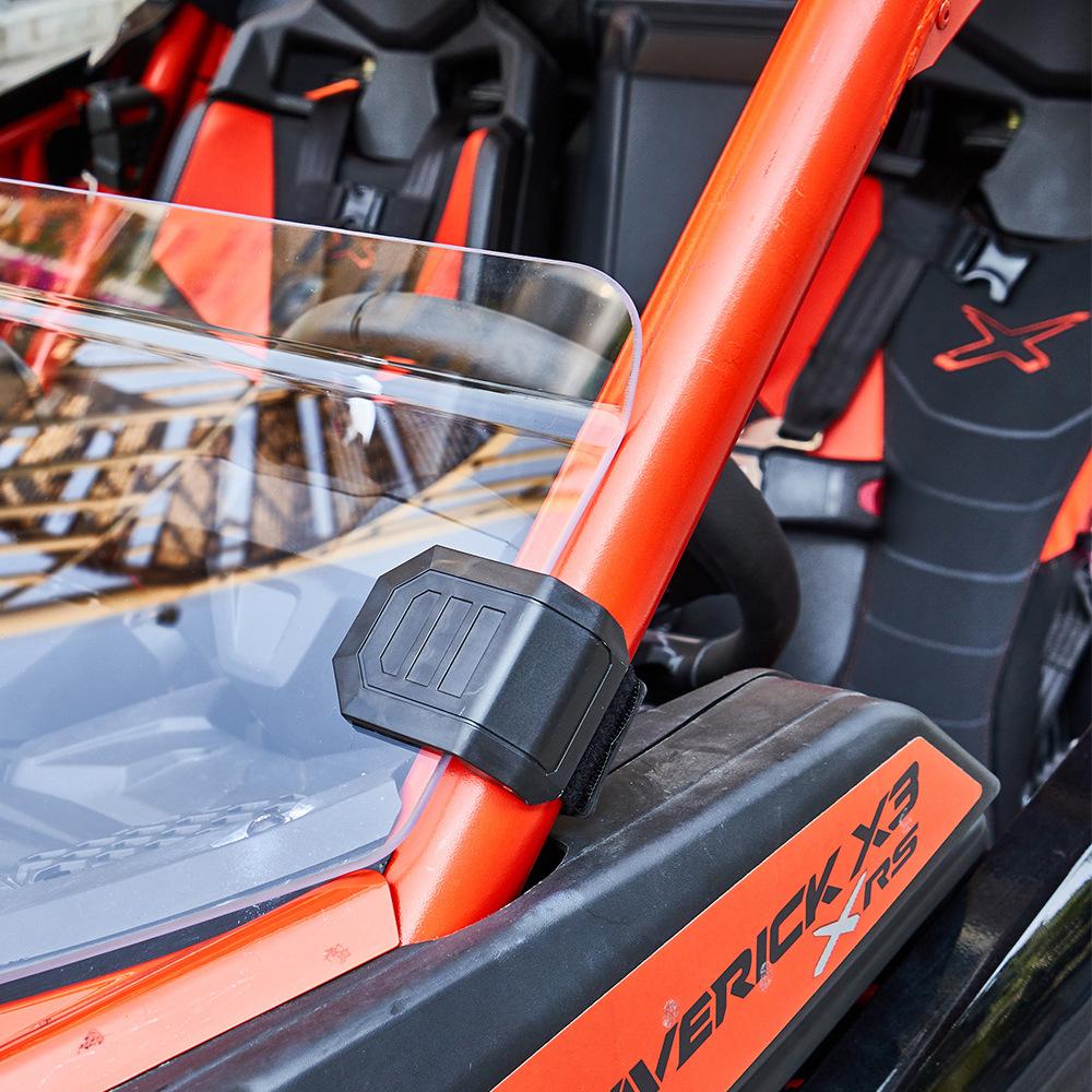 Универсальный зажим для лобового стекла UTV для Can-Am Maverick x3 1000 Commander, аксессуары для квадроциклов, 2 шт. для CF MOTO для Polaris RZR XP для Honda Pioneer