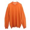 Mars Nnit wear Свитер с длинным рукавом из британской шерсти XL Оранжевый трикотаж Мужской Б/у