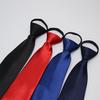 Children'S Tie 7 Cm Zipper, School Performance Group, One-Color Lazy Tie Sample