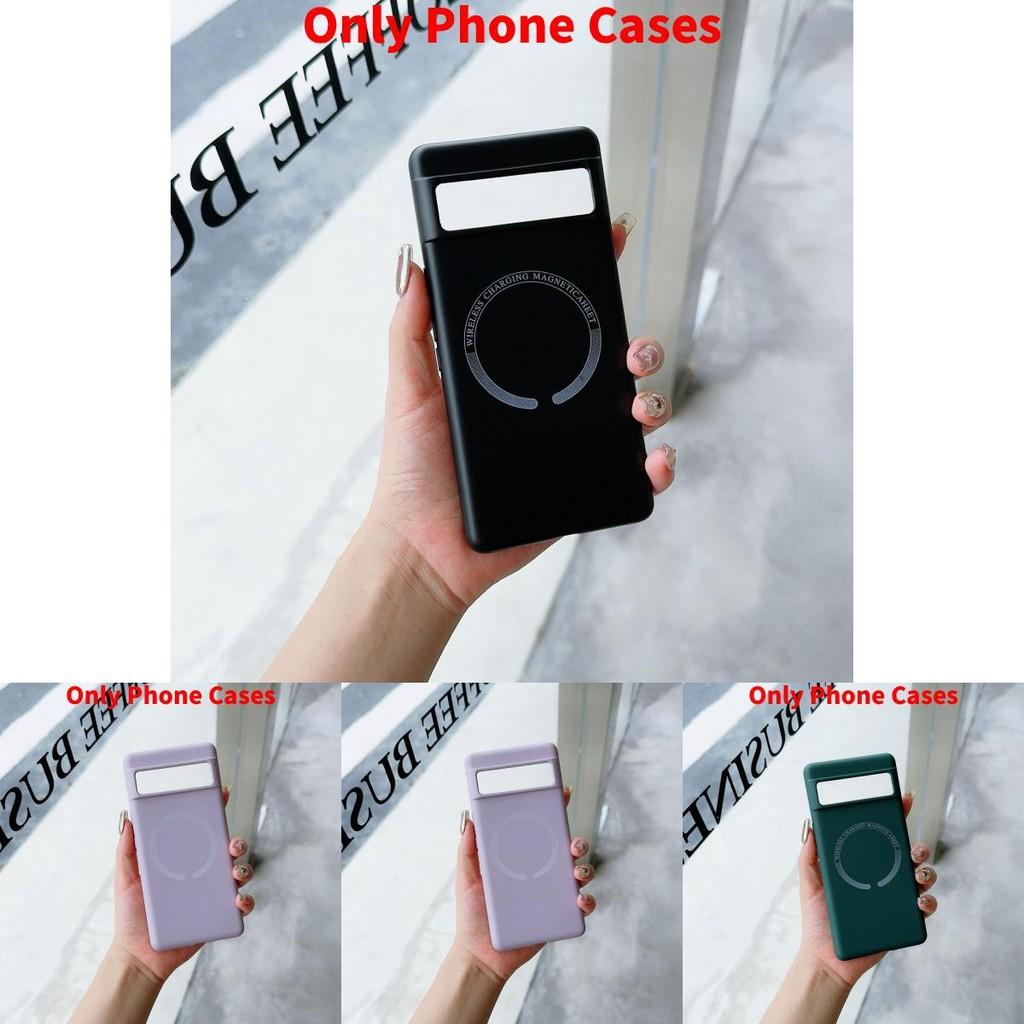 For Google Pixel 8a Liquid Silicone Magnetic Shockproof Case With Anti Fingerprint And Heat Dissipation For Trendy Use