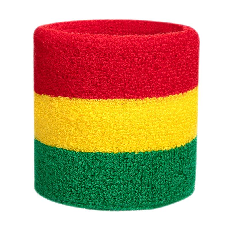 1 шт., баскетбольный спортивный браслет, полосатый браслет-полотенце, спортивный пояс, доска для бадминтона, теннисный пояс на запястье, туннель для поддержки запястья