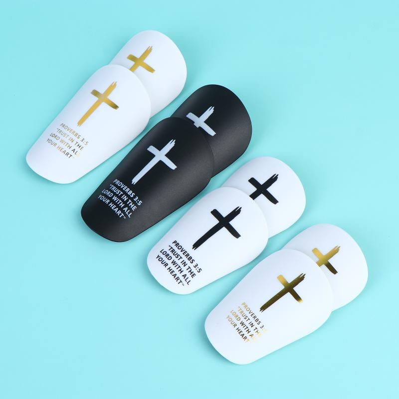1Pair Christ Shin Guards With Bibleverse Soccer Football Protective Pads For Adults & Youth, Inspirational Sports Gear