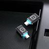 Переходник-адаптер для автомобильной зарядки с порта Type C на USB для Volvo XC90 V90 V60 XC60 V40 S80 S60 S90 C40 XC40 V70 XC70 C30 C70