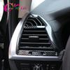 LHD Front Side Air Vent Cover Trim Stickers for BMW X4 G02 X3 G01 2018 - 2022 Car Air Outlet Panel Sticker