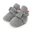 Infant Fluffy Snow Boots Winter Baby Boys Girls Shoes Soft Sole Star Print Fleece First Walker Toddler Plush Prewalker Newborn Boots 0-18M