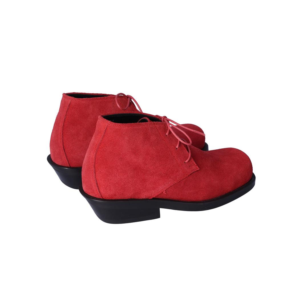 Nuosmiq Basa Chukka Boots Red Italy Sprit