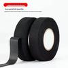 High-Temperature Black Self-Adhesive Flannel Tape for Automotive Wiring Harness, Sound Insulation, Noise Reduction, and Wear Resistance.