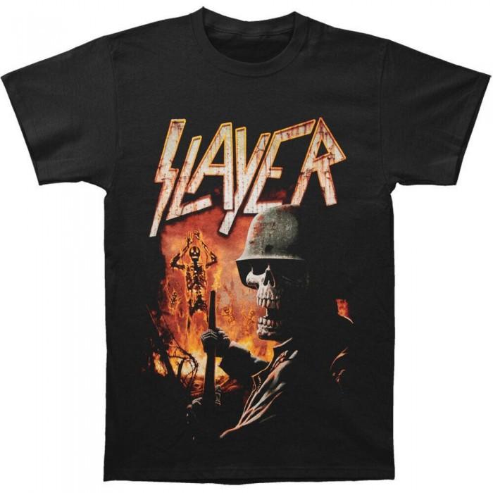 Футболка Slayer унисекс для взрослых с факелом