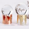Magic Sphere Photography Lensball Sphere Stone Base Display Stand Crystal Ball Holder Collection
