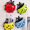 Suction Cup Ladybug Toothbrush Holder – Cute, Punch-Free, Wall-Mounted Storage Rack