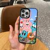 Удивительный мир Гамбола Чехол для телефона для iPhone 17, 16, 15, 14, 13, 12, 11 Plus, Pro Max Цветной Посеребренный Внутренняя крышка