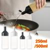 250/500ml Squeeze Sauce Bottle Kitchen Seasoning Squeeze Bottle Salad Ketchup Sauce Olive Oil Bottles Kitchen Cooking Gadgets