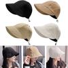Foldable Beach Cap Portable Fisherman Cap Outdoor Sun Hat Women Girls