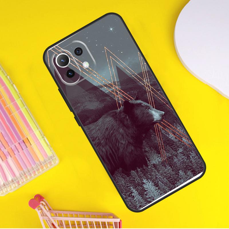 Милый Мультяшный Медведь Чехол Для Xiaomi 14 13 Ultra 11T 12T 13T 14T Pro POCO X7 Pro X3 X5 F3 F5 F6 M6 X6 Pro Чехол