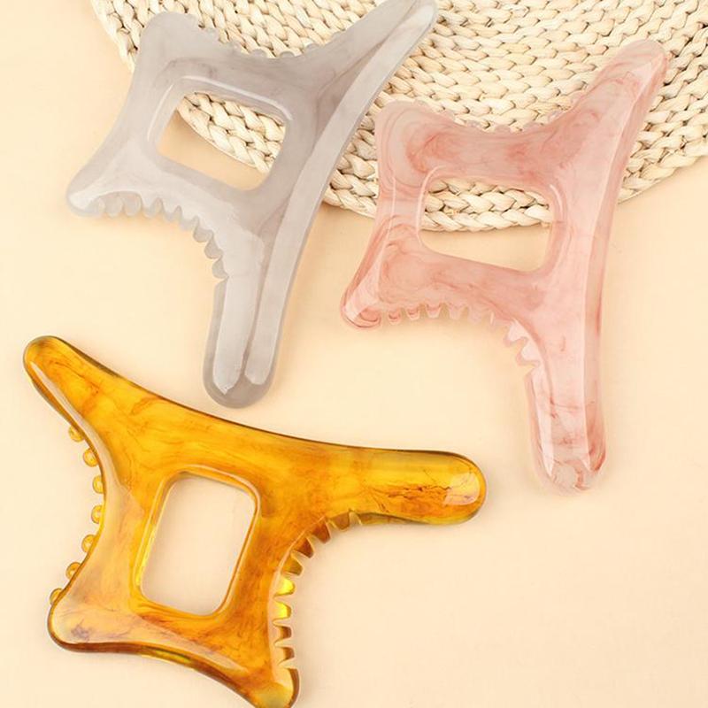 Топор в форме доски Гуаша смола пчелиный воск массажер скребок китайский инструмент Гуаша для лица шеи спины тела акупунктурное давление