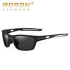 Brand Design TR Frame Polarized Sunglasses for Men Outdoor Driving Anti Glare Glasses Black Sun Glasses
