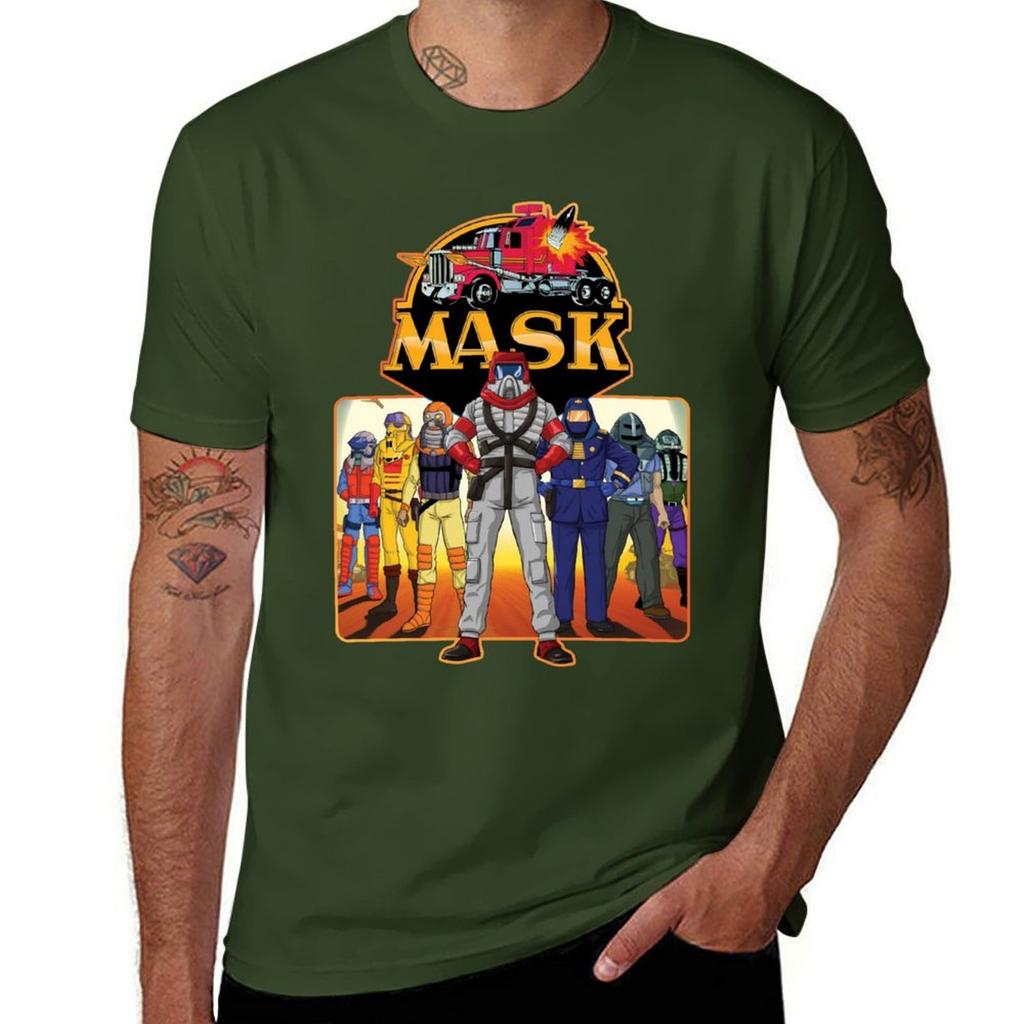Всегда носите футболки M.A.S.K, футболки с принтами, блузки, быстросохнущую одежду для мужчин