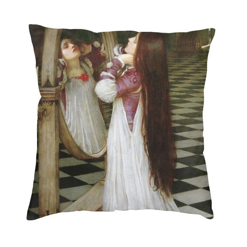 John William Waterhouse The Magic Circle Luxury Pillow Cover Decoration Painting Art Cushions for Sofa