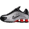 Кроссовки Shox R4 GS OG 2025 Детские Серебристый металлик-Серебристый Черный CW2626-005
