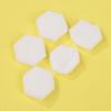 80Pcs Painting Removing Nail Polish Hexagon Nail Sponges Buffer Files Change Color Nail Art Gel Polish Manicure Tools